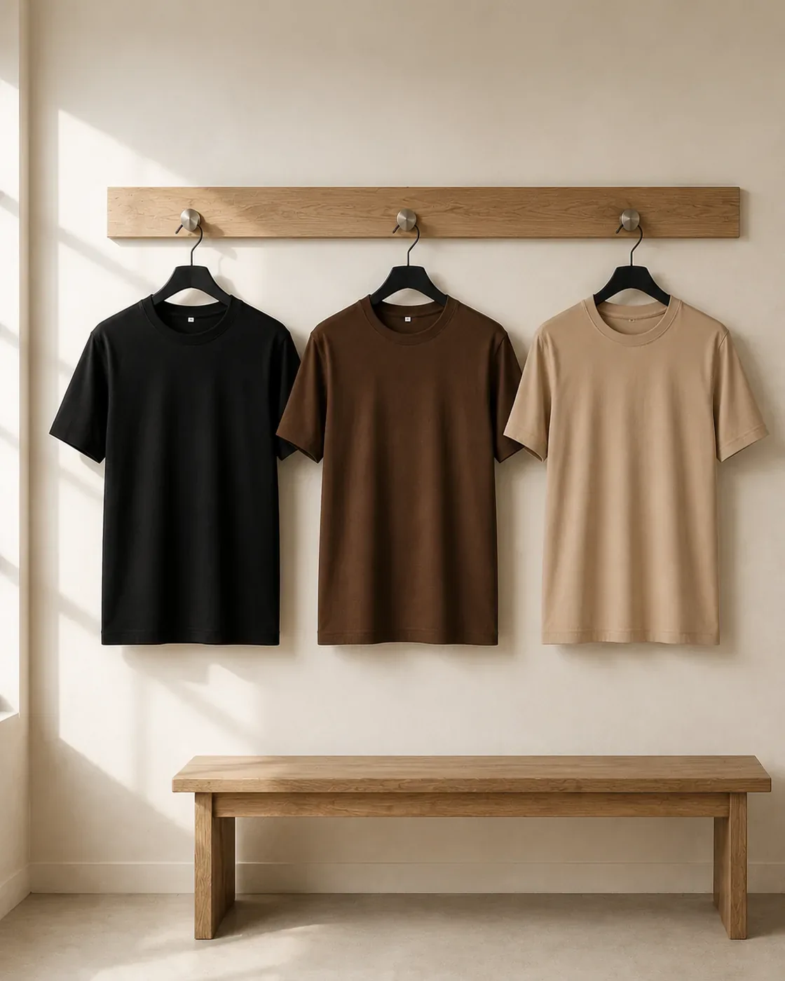 Combo of 3 — Black + Coffee Brown + Beige