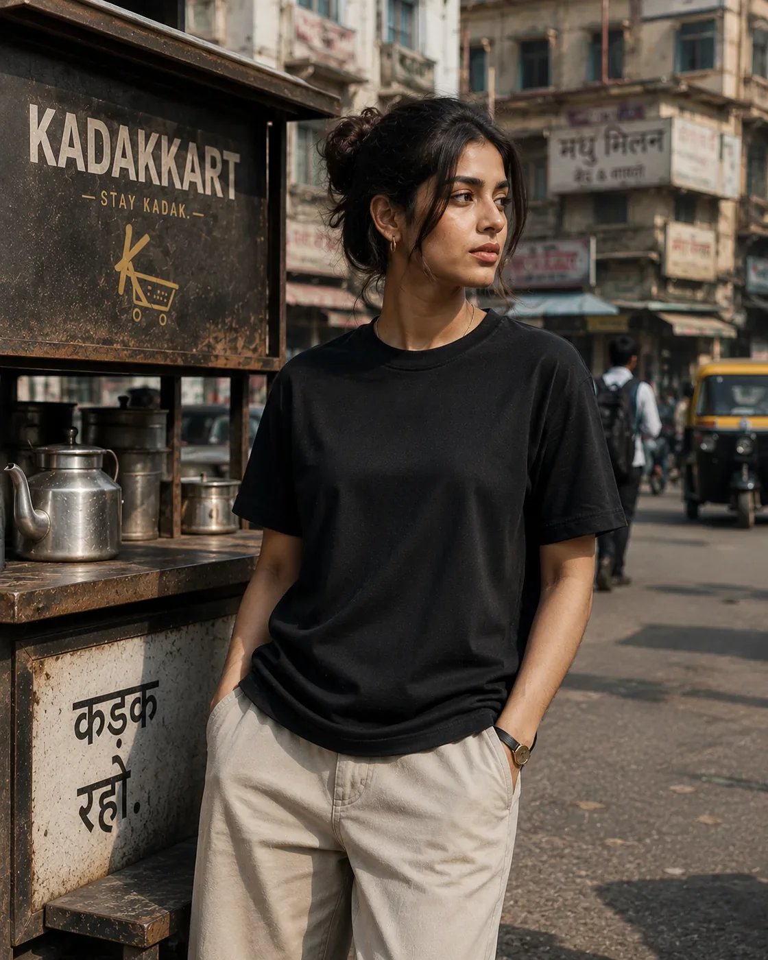Regular Tee — Black