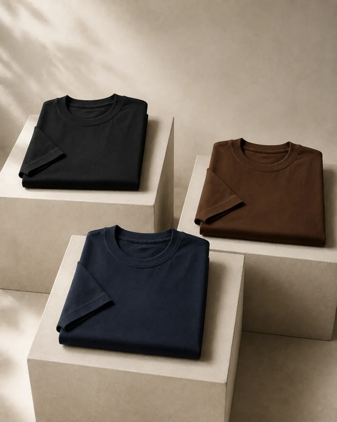 Combo of 3 — Black + Navy Blue + Coffee Brown