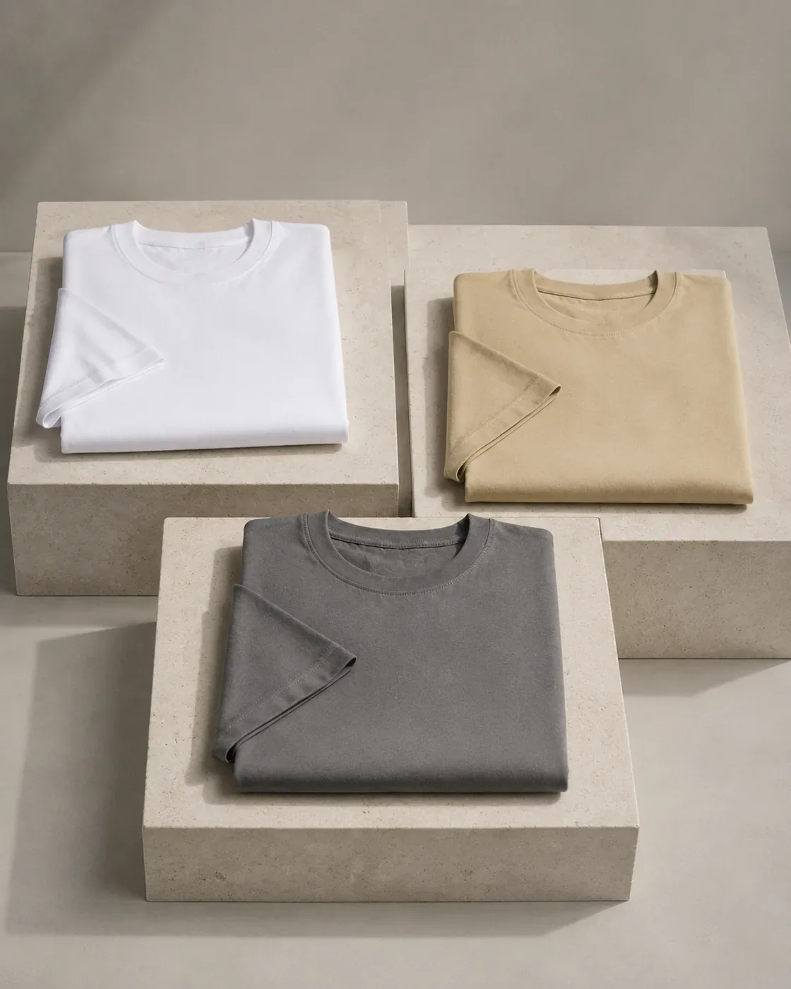 Combo of 3 — White + Light Grey + Skin photoshoot image