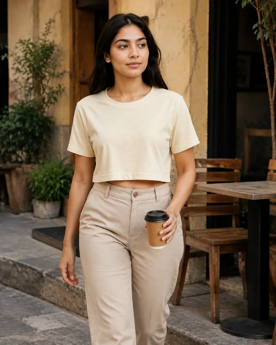 Crop Top — Sandal